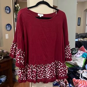 Umgee maroon colored top